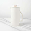 YIELD Cream Ceramic French Press