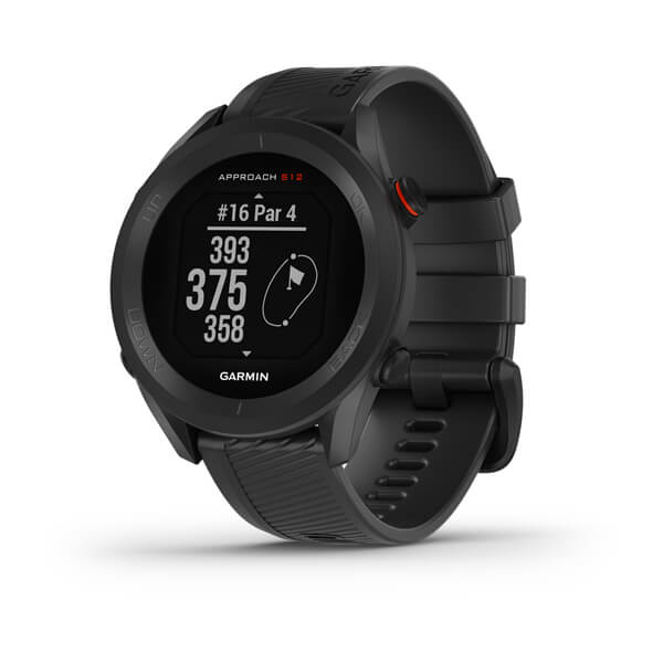 Garmin Approach S12 GPS Golf Watch — Black