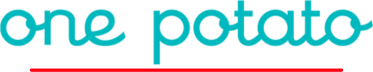 One Potato logo wordmark