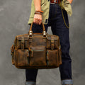 Men's Leather Messenger Bag