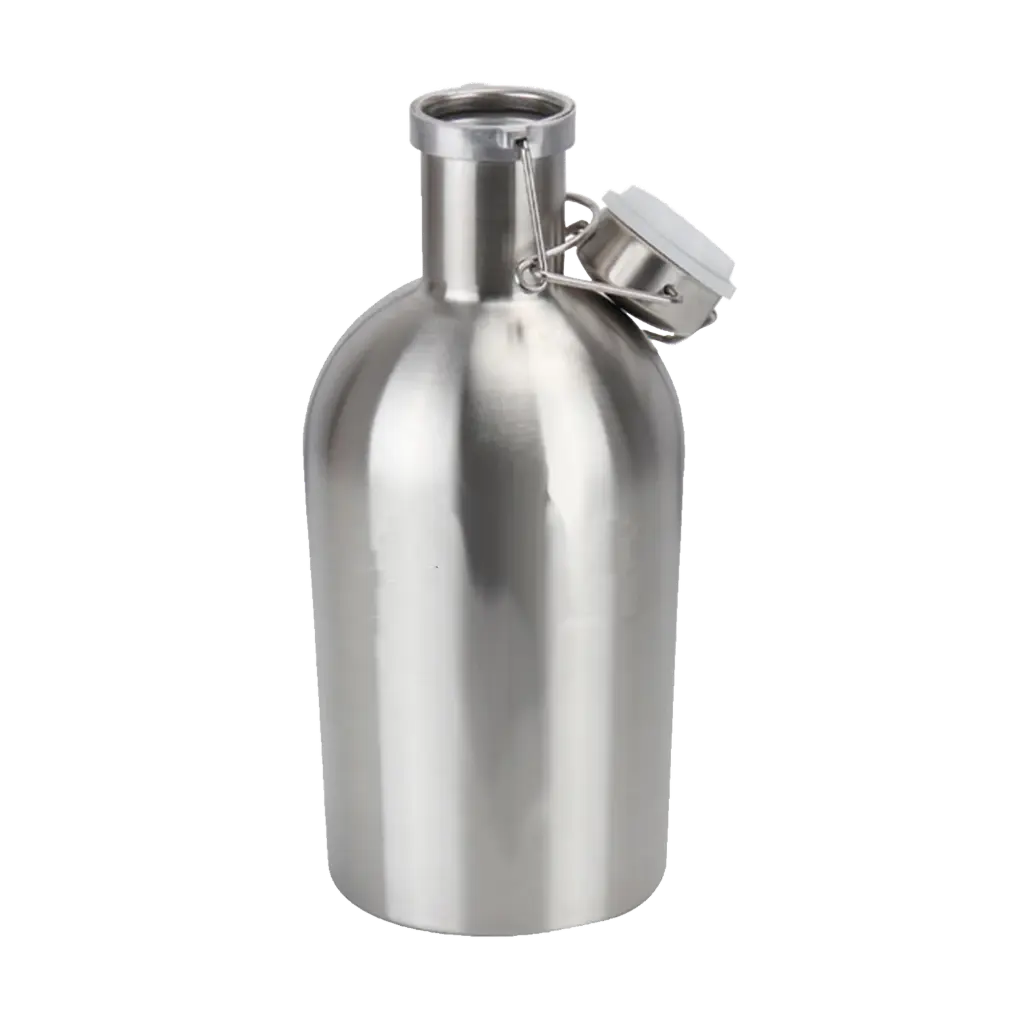 Beer Growler - 64 oz Stainless Steel