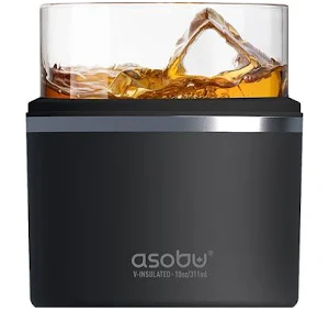 [LAO21BLK] Asobu Whiskey Insulated Sleeve - Black
